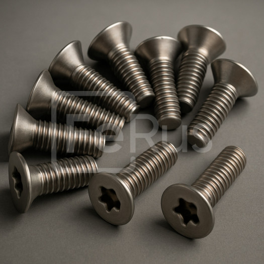 Винт титановый М6х32 ВТ16 ОСТ 1 00552-72