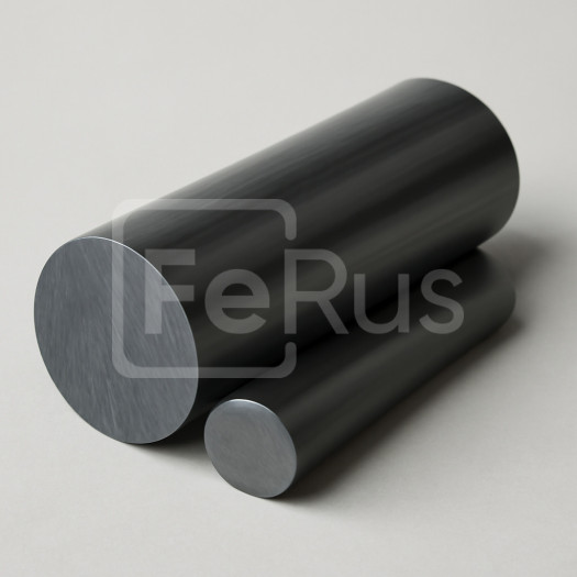 Стержень темно-серый 177,8х1525 мм PVC-CAW ТУ 22.21.10-011-17152852-2019