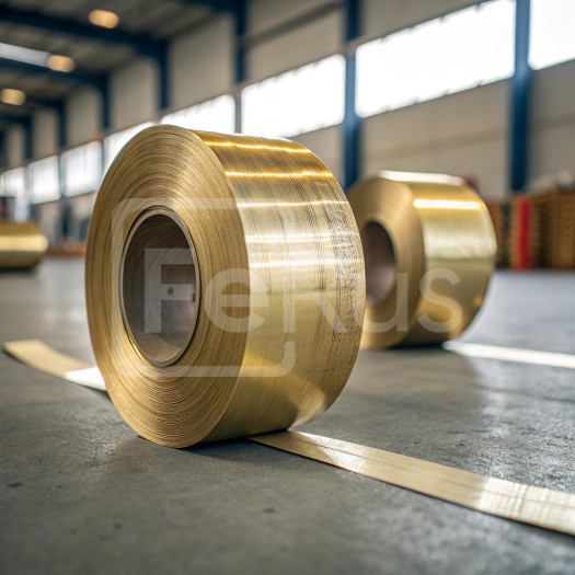 Лента латунная 0,4х24 мм Л63 ГОСТ 2208-2007