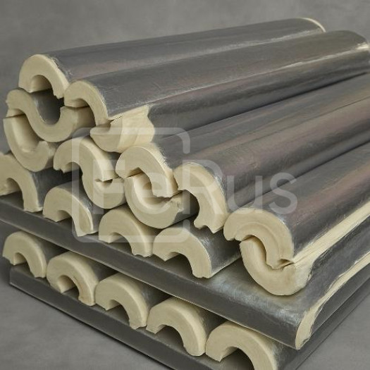 Скорлупа ППУ фольгированная 40,2 мм ППУ ТУ 5768-019-01297858-01